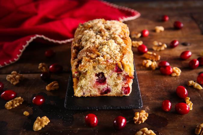 DLM Cranberry Walnut Pound Loaf