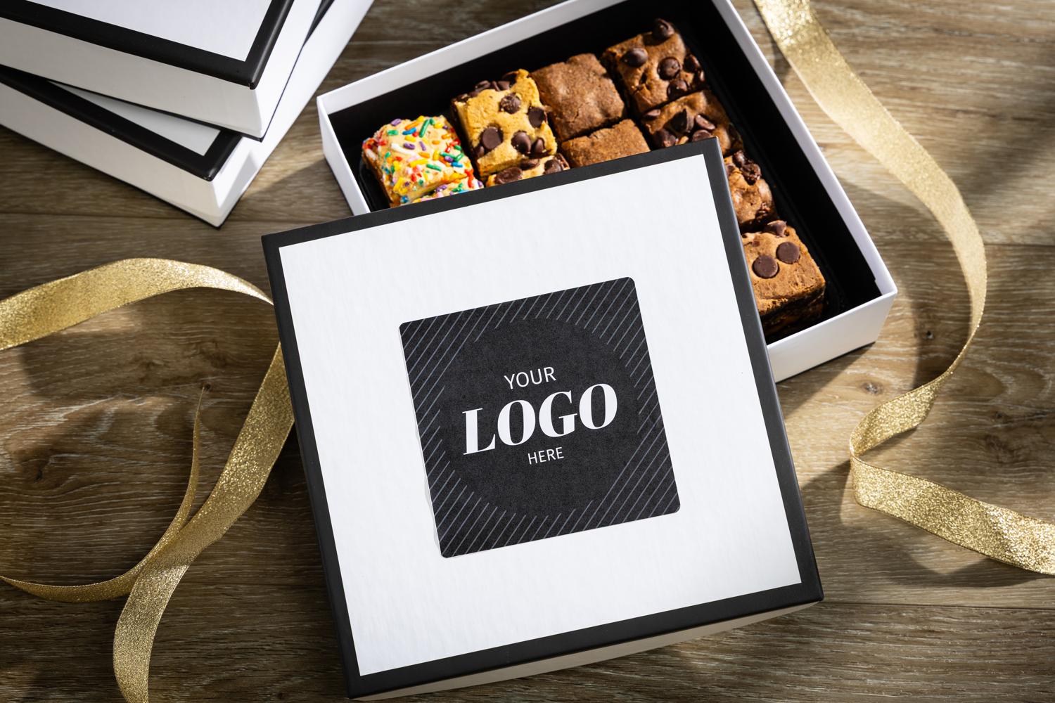 Customized Logo Gift Box with Killer Brownies