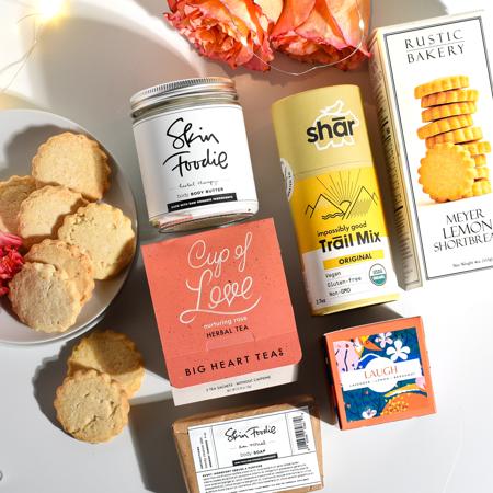 Day at the Spa gift set featuring Skin Foodie