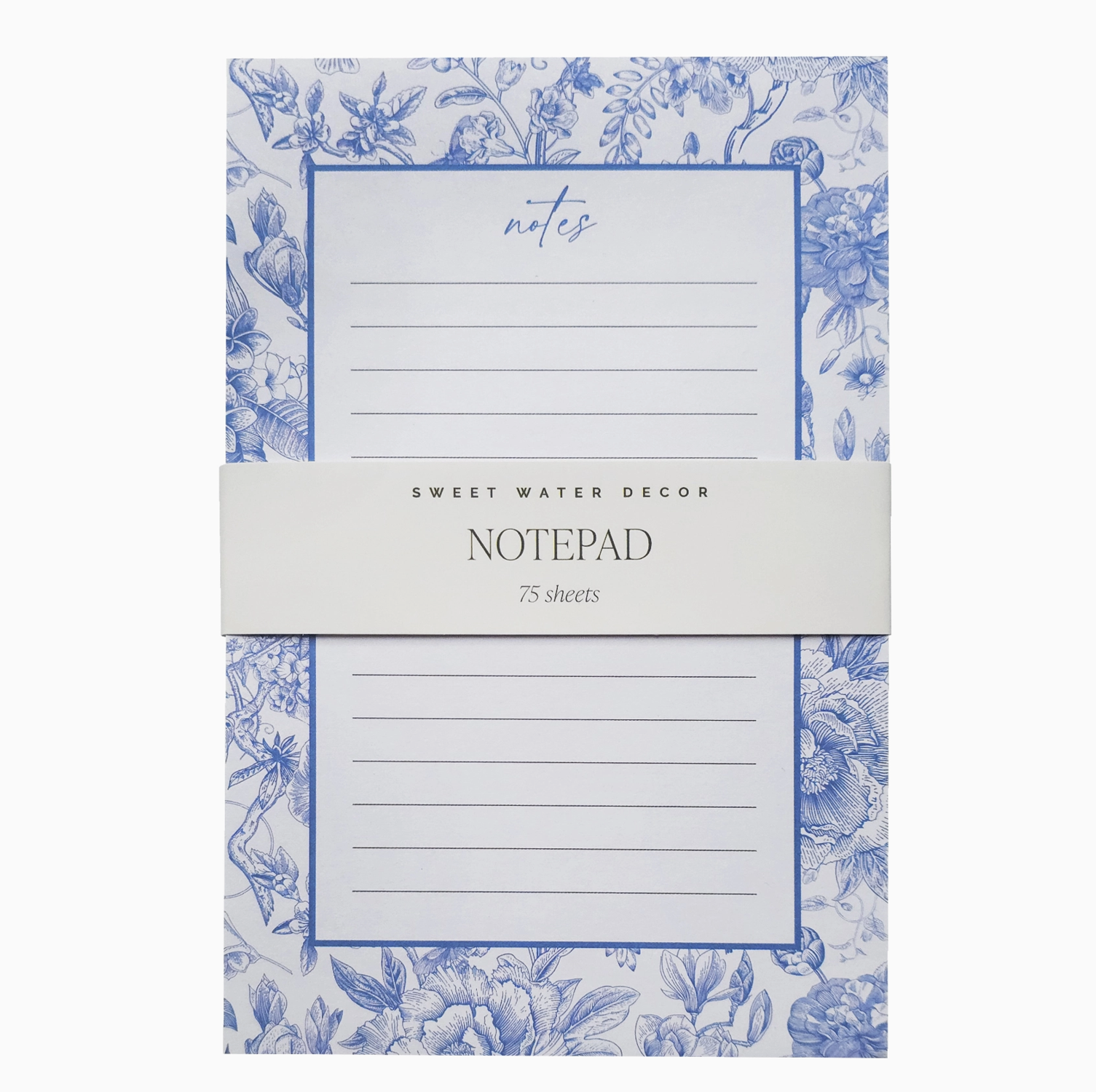 Delft Blue Notepad