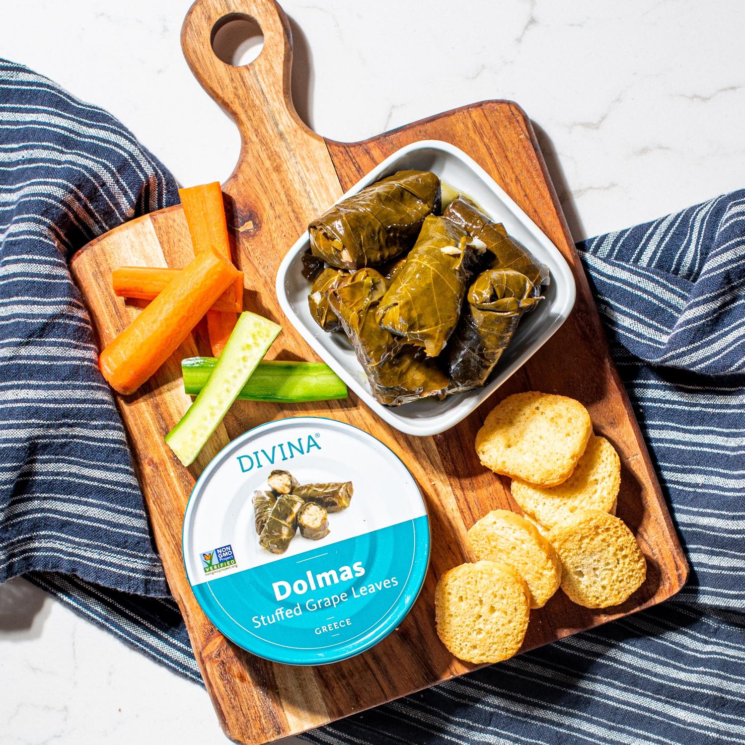 Divina Dolmas Stuffed Grape leaves from Greece