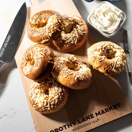 DLM Asiago Cheese Bagels