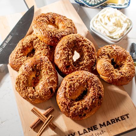 DLM Cinnamon Crunch Bagels