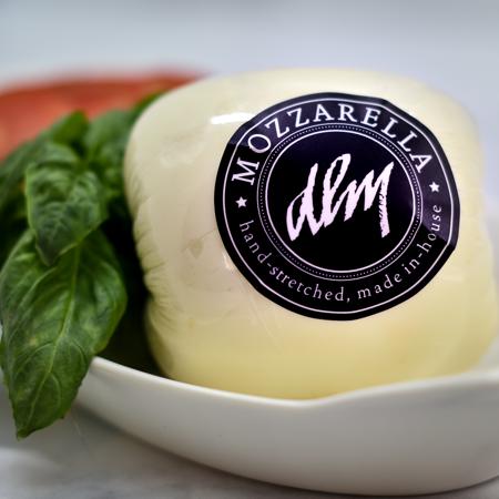 DLM Fresh Mozzarella Hand-stretched in our Cheese Shop