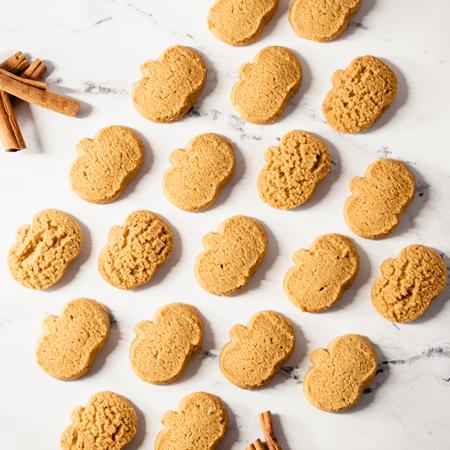 DLM Ginger Spice Pumpkins Shortbread