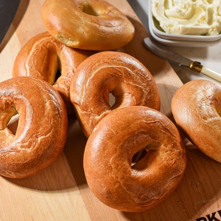 DLM Plain Bagels