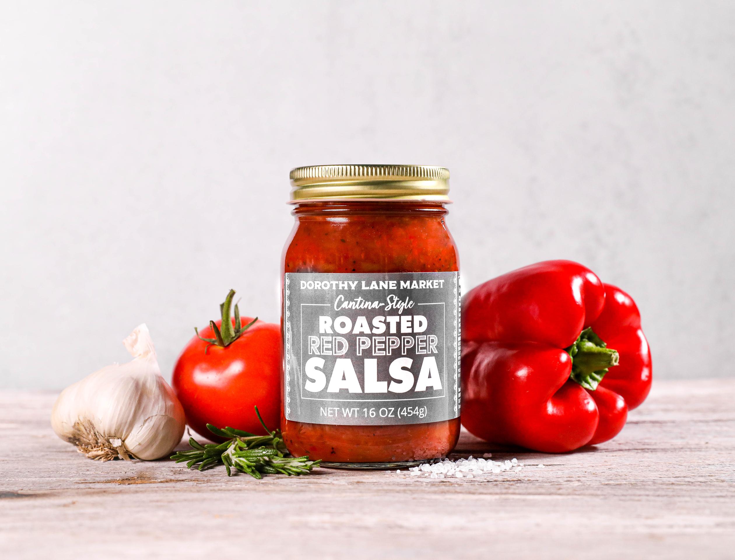 DLM Roasted Red Pepper Salsa