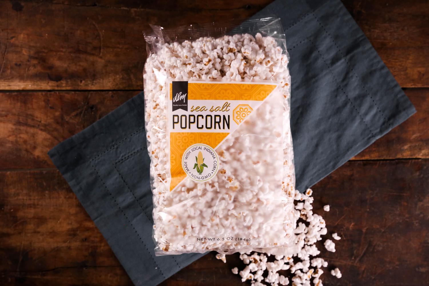 DLM Homemade Popcorn with Sea Salt