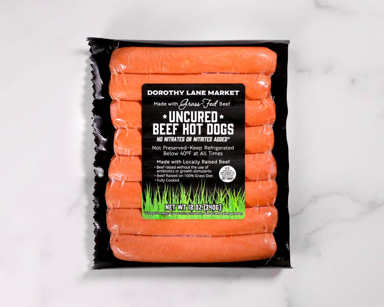 DLM Uncured Beef Hot Dogs