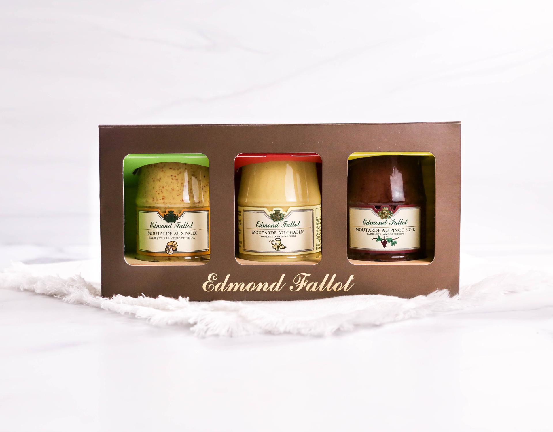 Edmond Fallot Mustard Trio