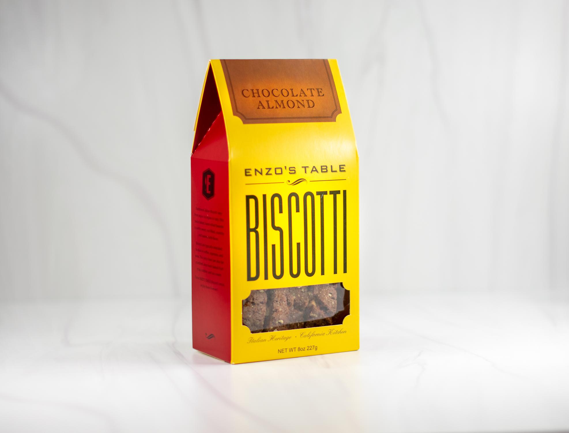 Enzo's Table Chocolate Almond Biscotti