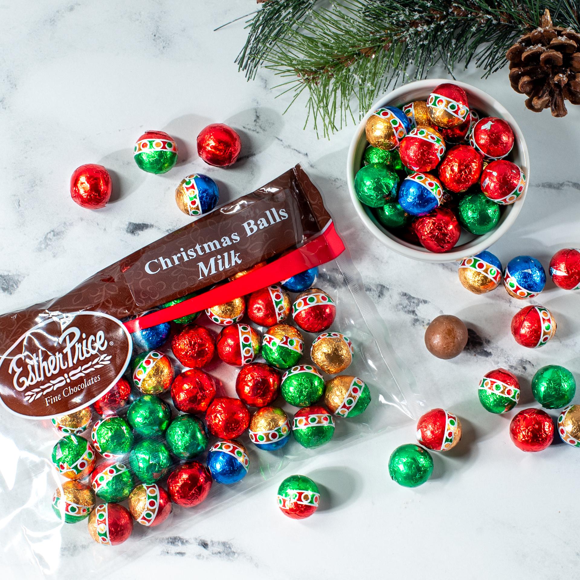 Esther Price Milk Chocolate Christmas Balls