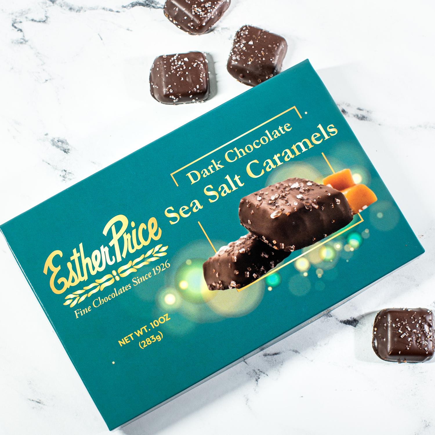 Esther Price Dark Chocolate Sea Salt Caramels
