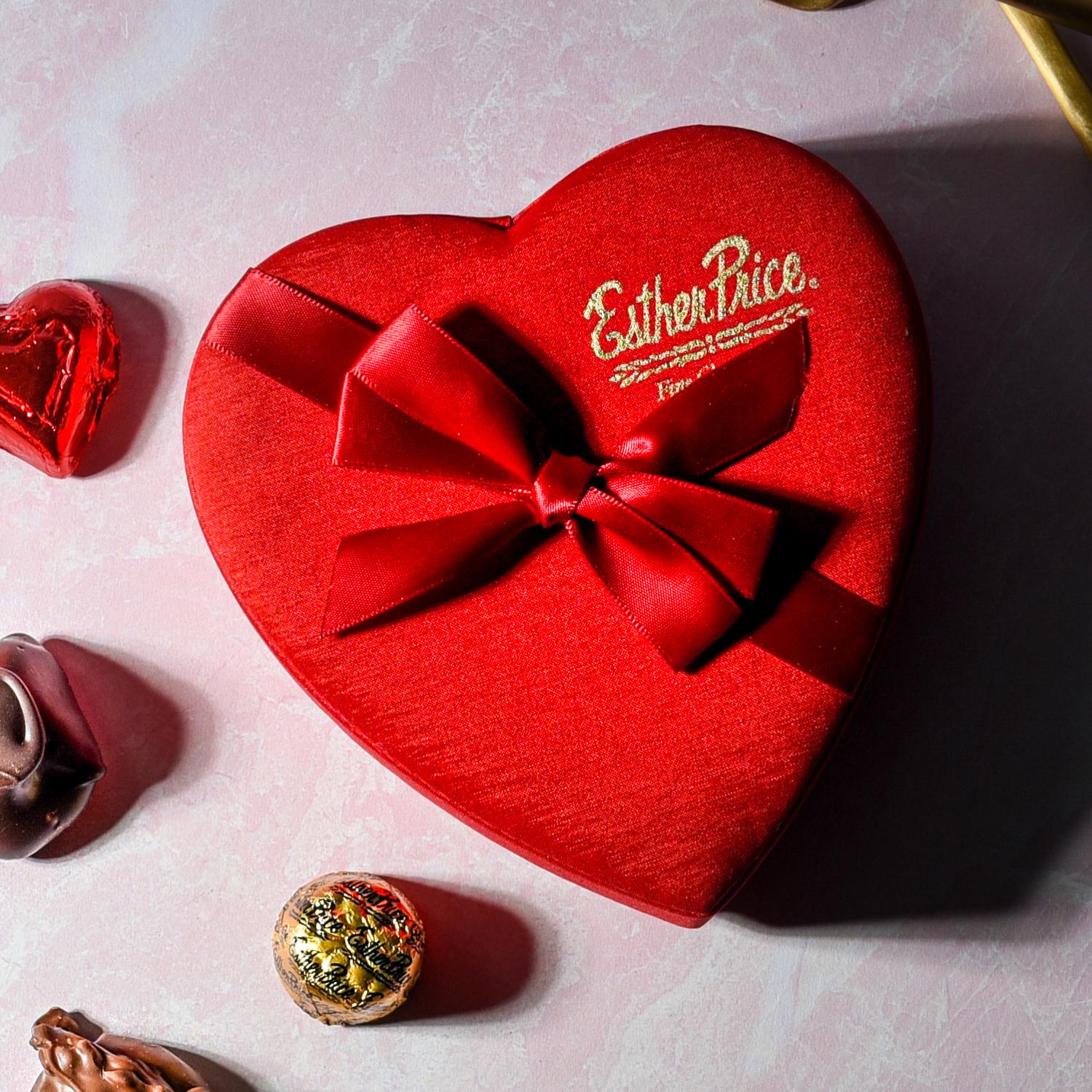Esther Price Heart Shaped Box of Chocolates