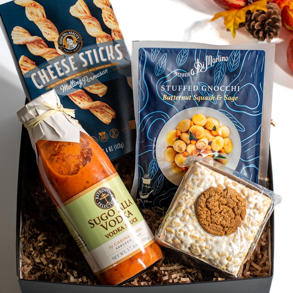Fall Pasta Dinner Kit with pastificio g di martino butternut squash and sage gnocchi
