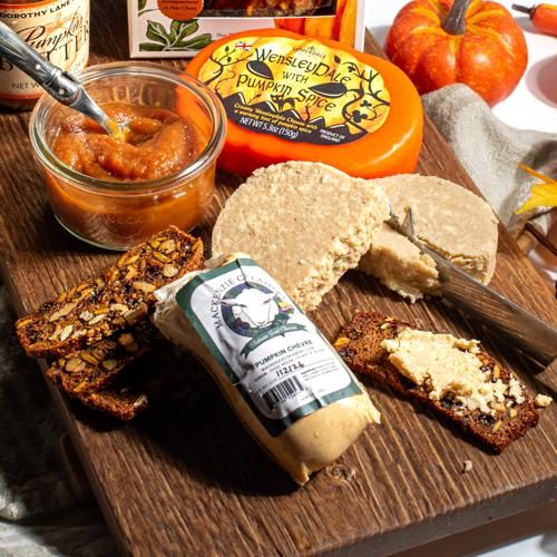 Fall Pumpkin Cheese Pairing