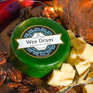 Farm Maid Wee Dram British Cheddar Truckle