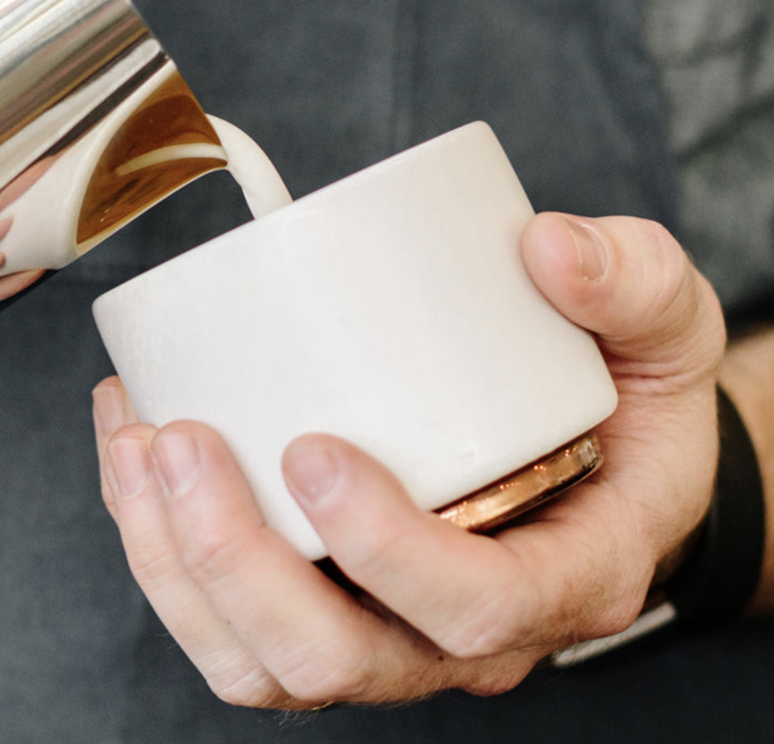 Fellow Monty Milk Cup Capucino white