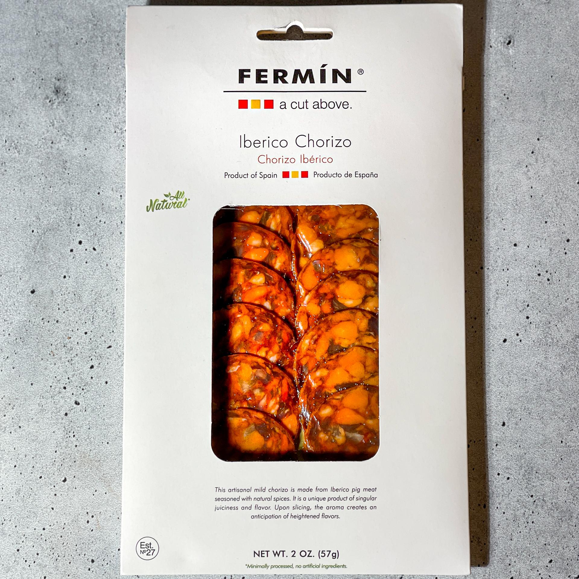 Fermin chorizo iberico ham salami