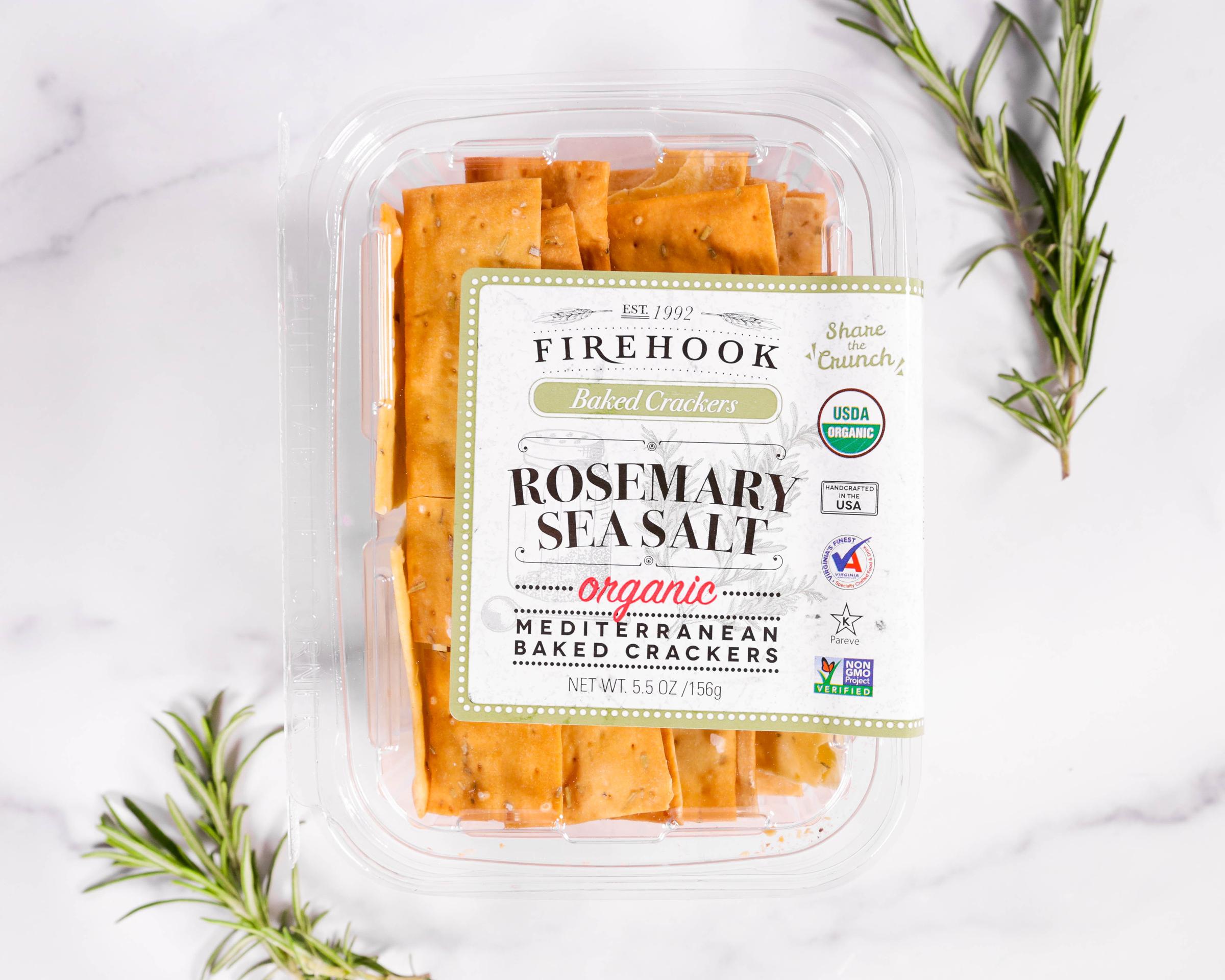 Firehook Rosemary Crackers