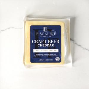 Fiscalini Farmstead Craft Beer Cheddar