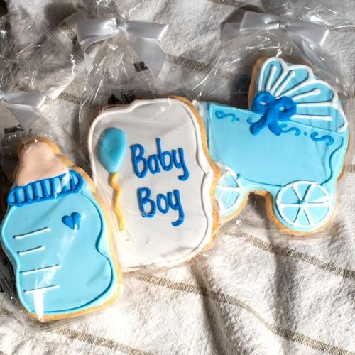 Fosted Baker Baby Boy cookies