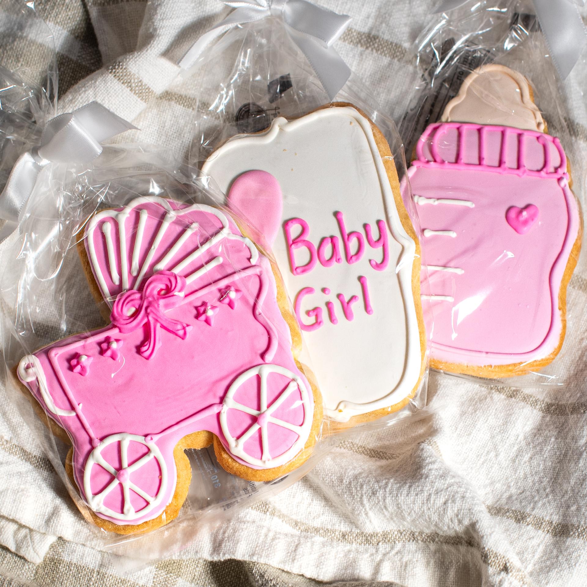Frosted Baker Baby Girl Cookie Bundle