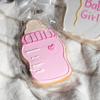 Frosted Baker Pink Baby Bottle cookie