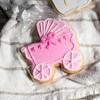 Frosted Baker Pink Cradle Cookie