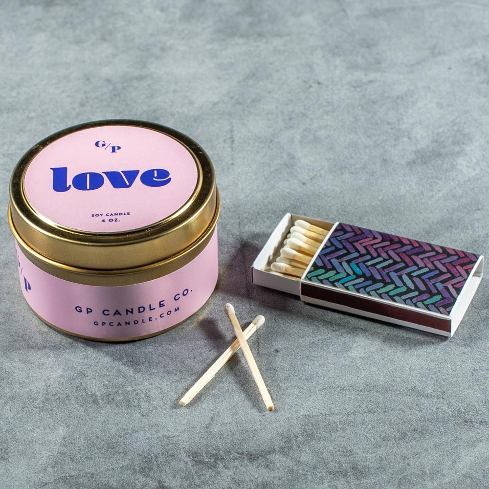 GP Candle Co. Love Just Because Candle Tin | Dorothy Lane Market