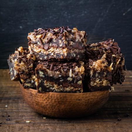 German Chocolate Killer Brownies