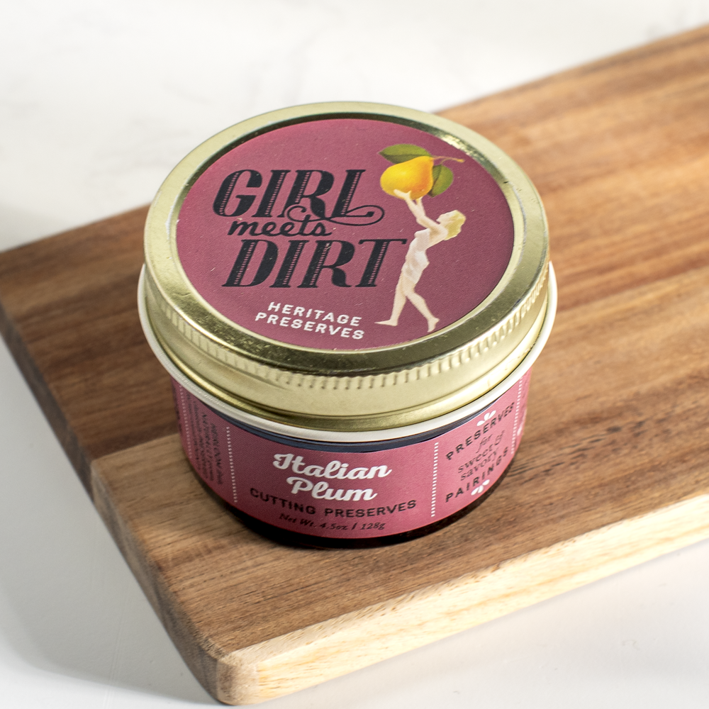 GIrl Meets Dirst Italian Plum Cutting Preserves.