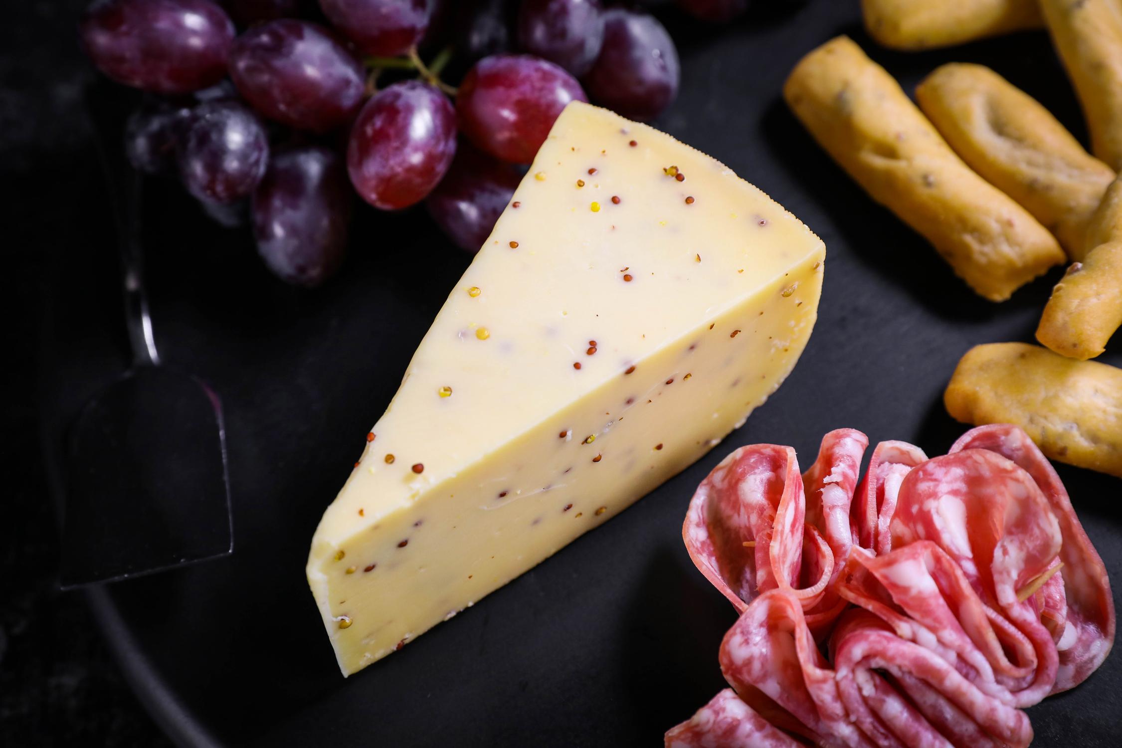 Gouda With Mustard Seeds