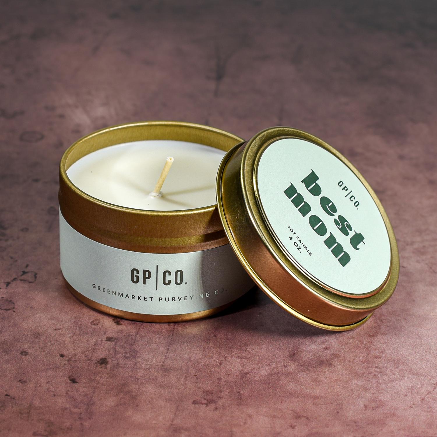 GP Candle Co. Best Mom Just Because Candle Tin
