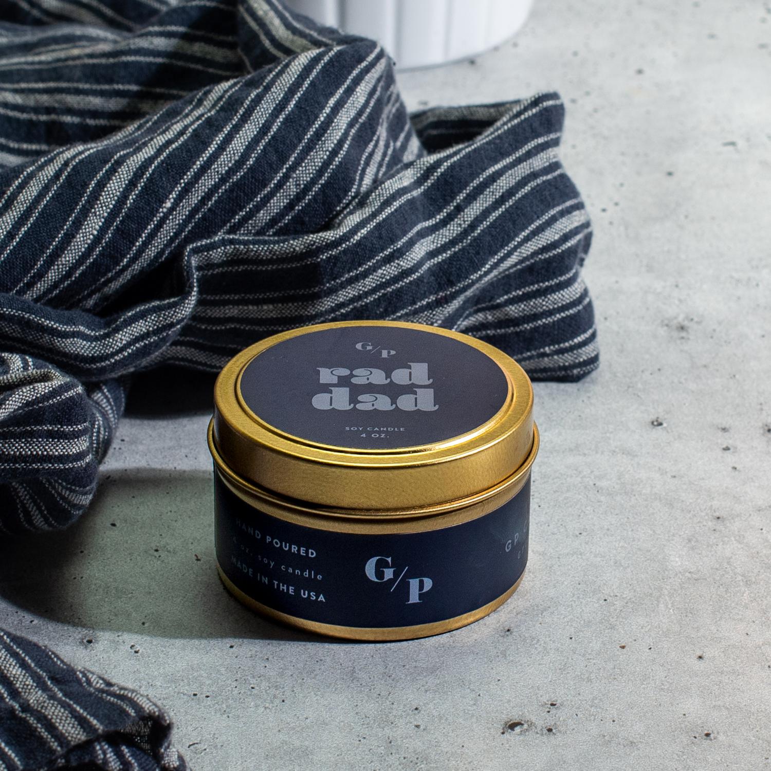GP Candle Rad Dad Candle