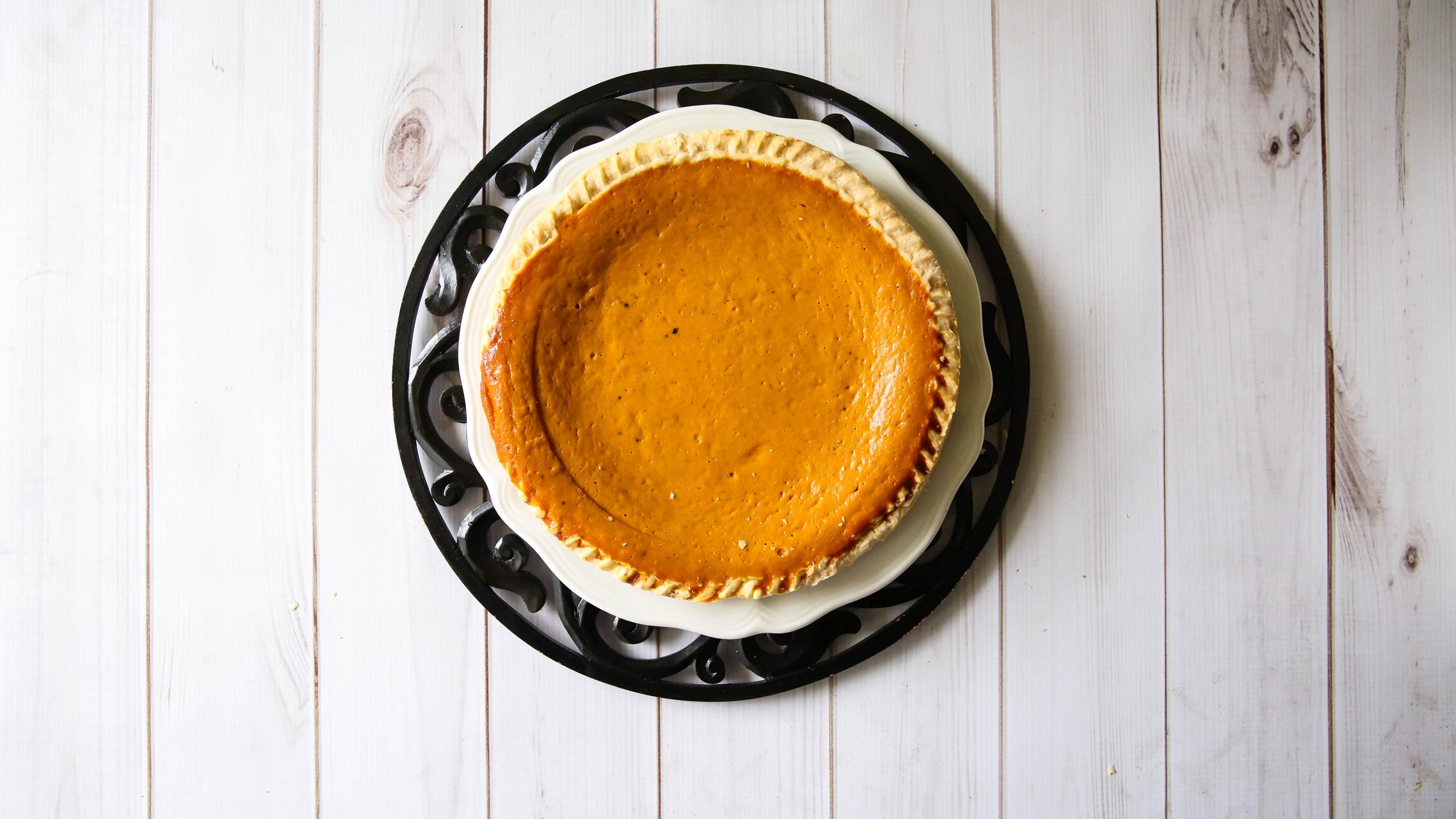 Grandma Tobias Pumpkin Pie