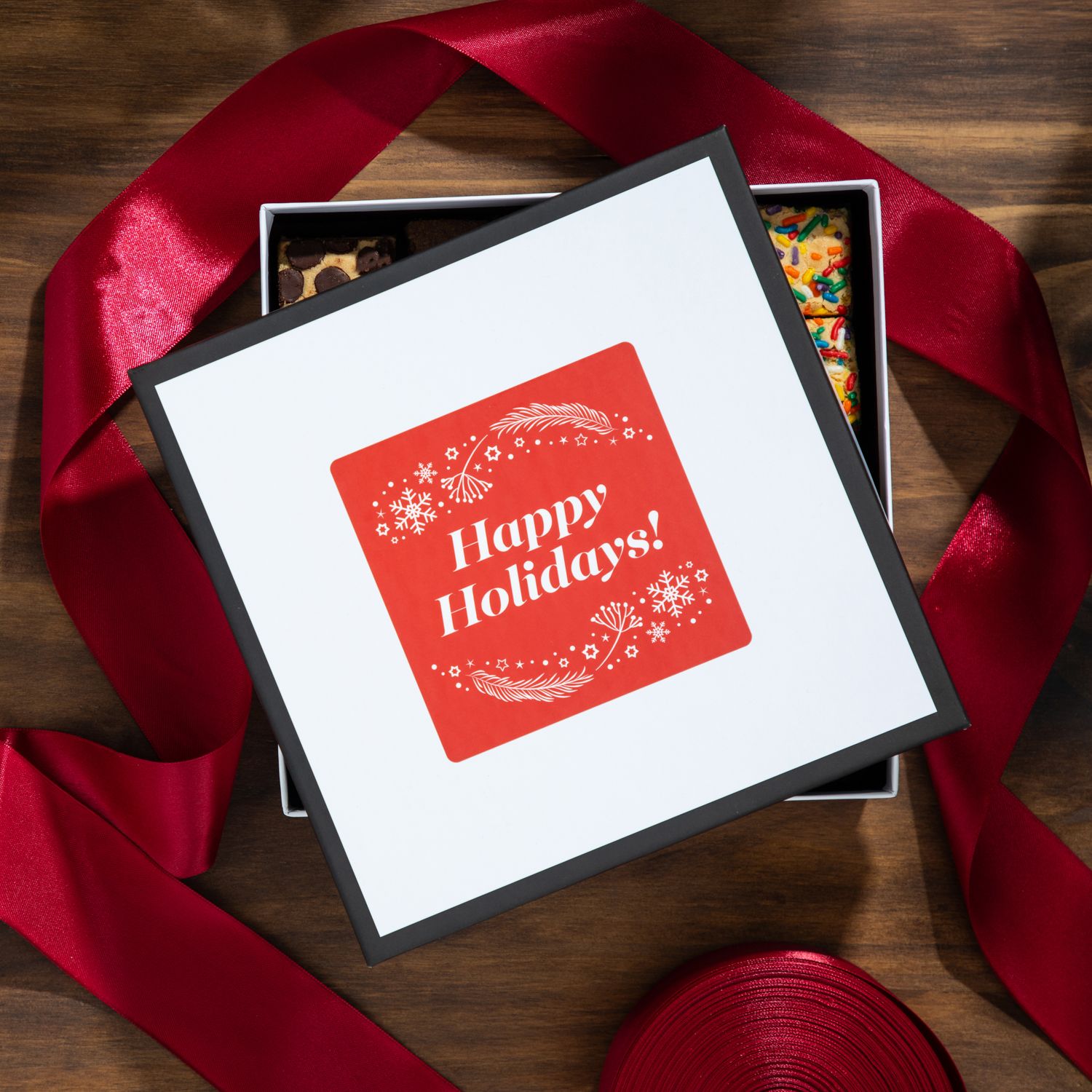 Happy Holidays Gift Box