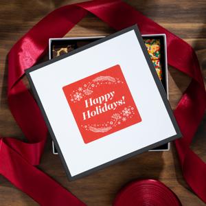 Happy Holidays Gift Box