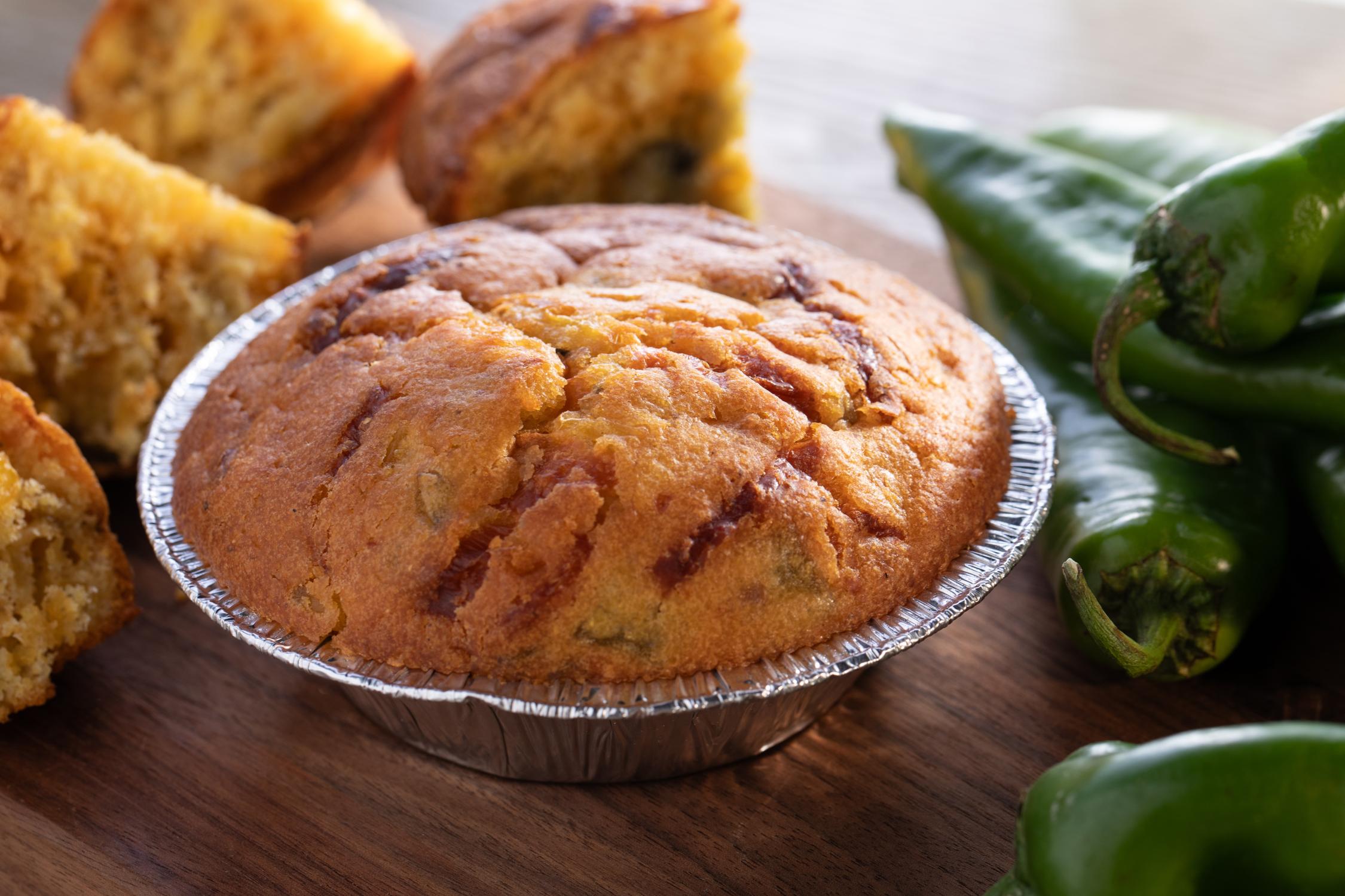 DLM Hatch Chili Cheese bread