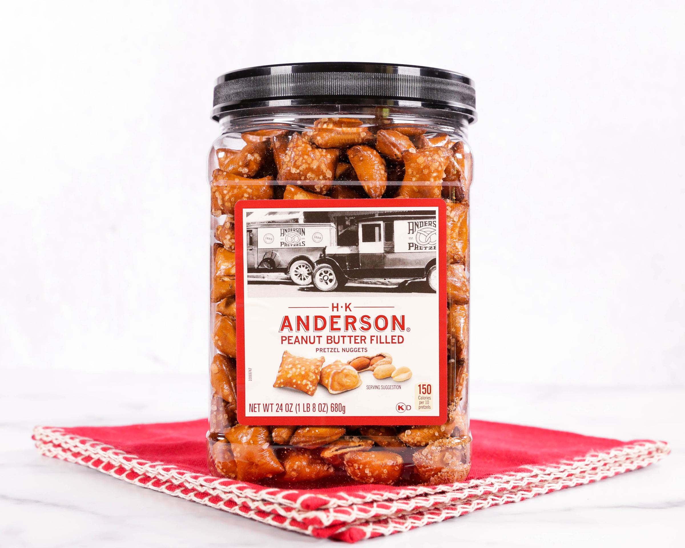 H.K. Anderson Peanut Butter Filled Pretzel Nuggets