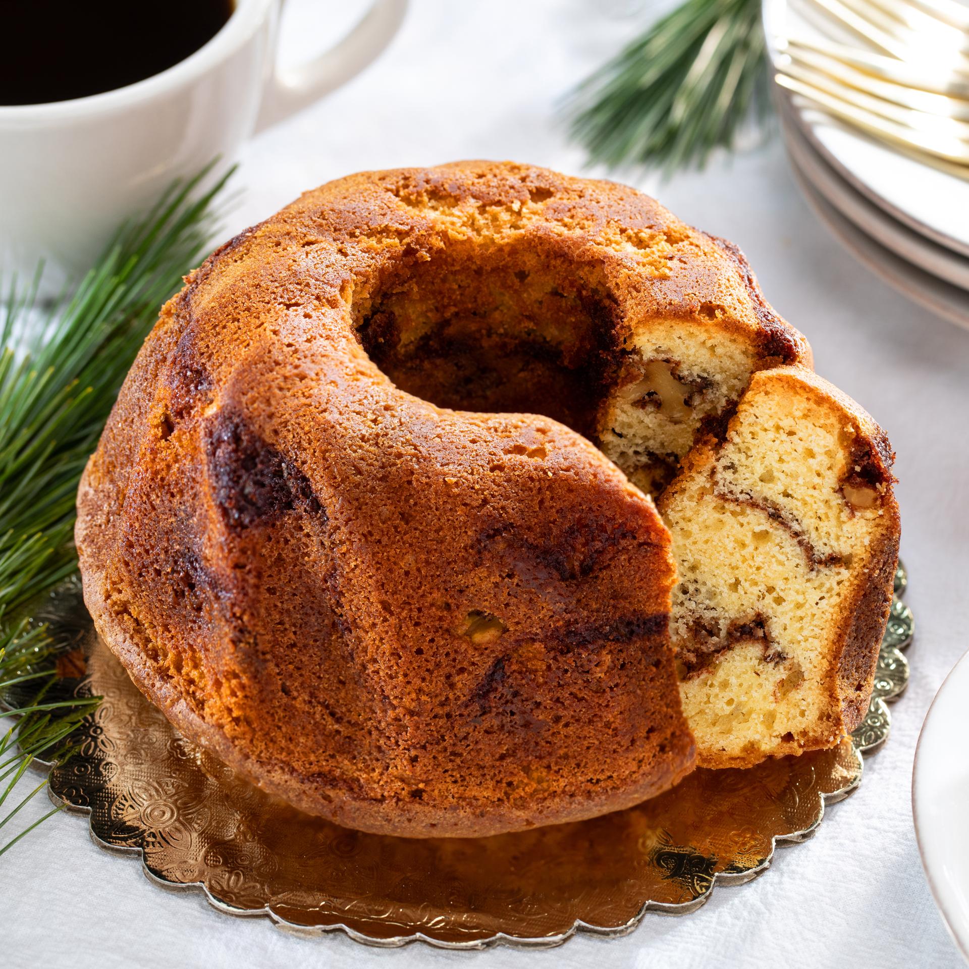 DLM Cinnamon toasted walnut coffee cake