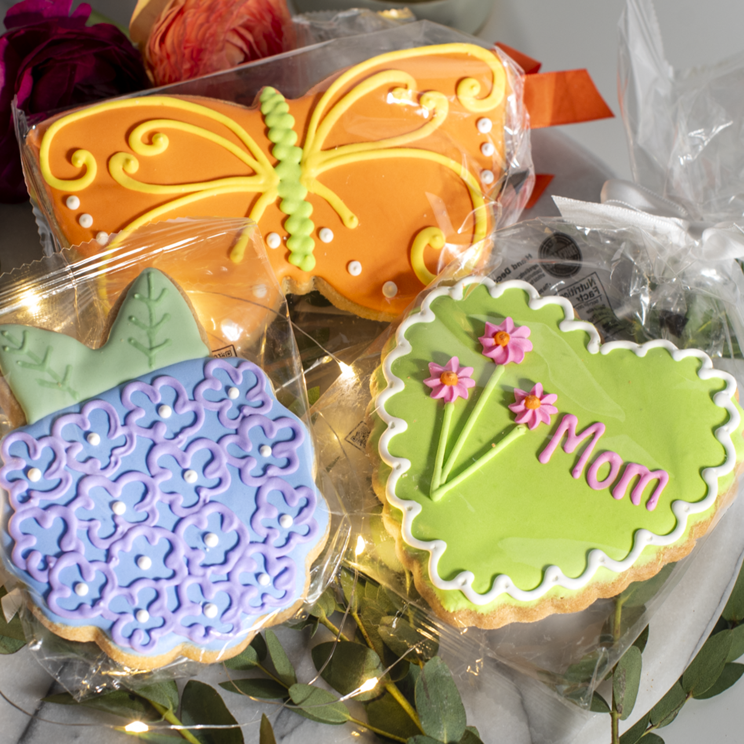 I love you mom cookies