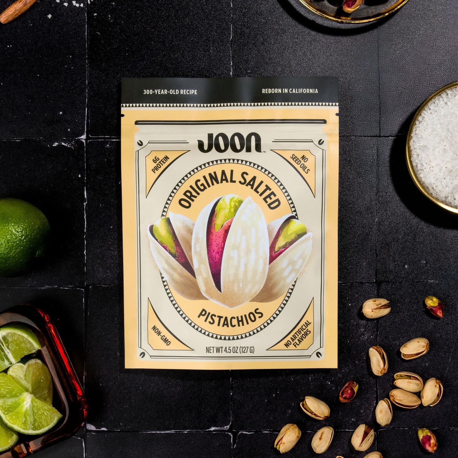 Joon Original Pistachios using a 300 year old traditional persian technique