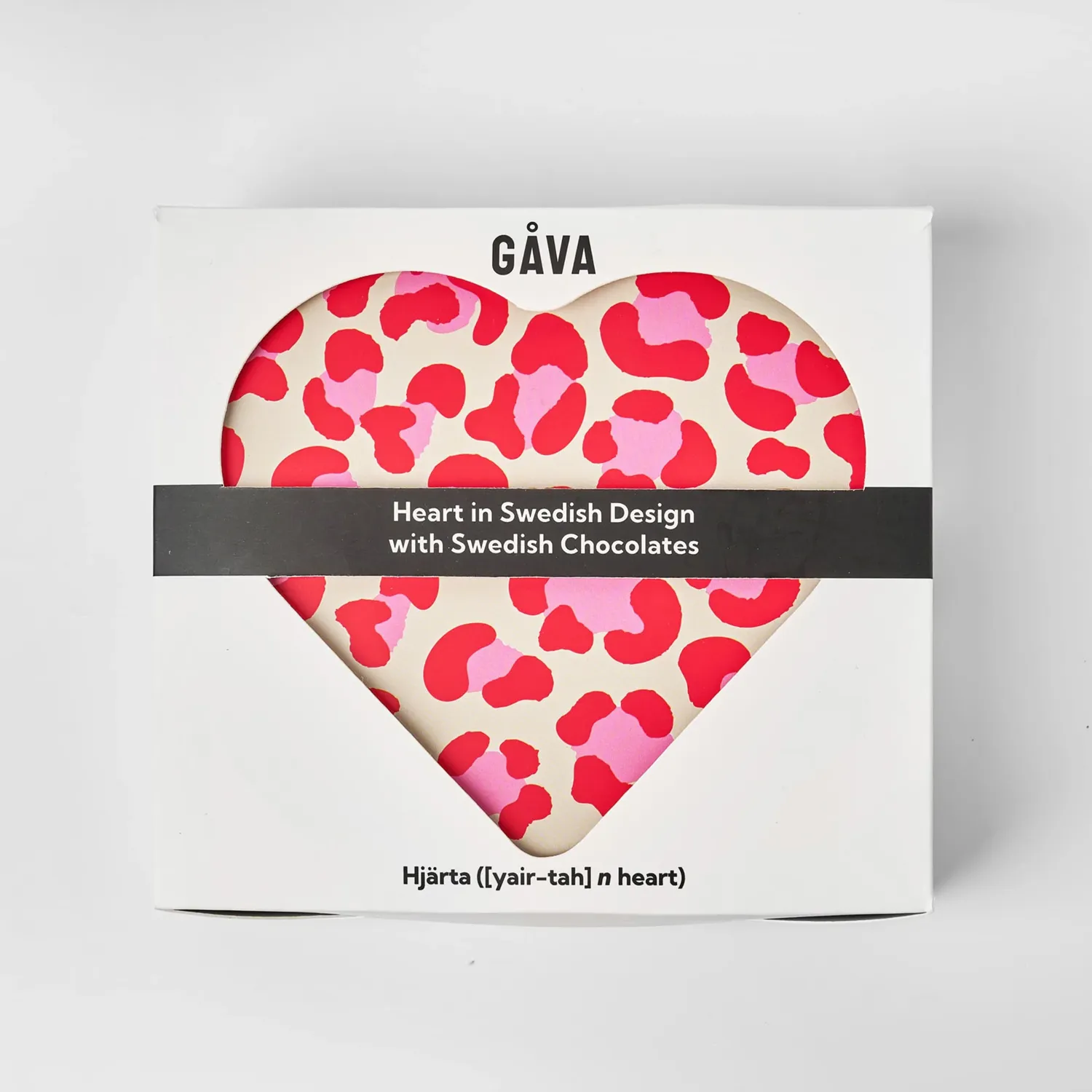 Scandi Gifting with Gava Gifting Kram Heart Tin filled with Swedish Candy