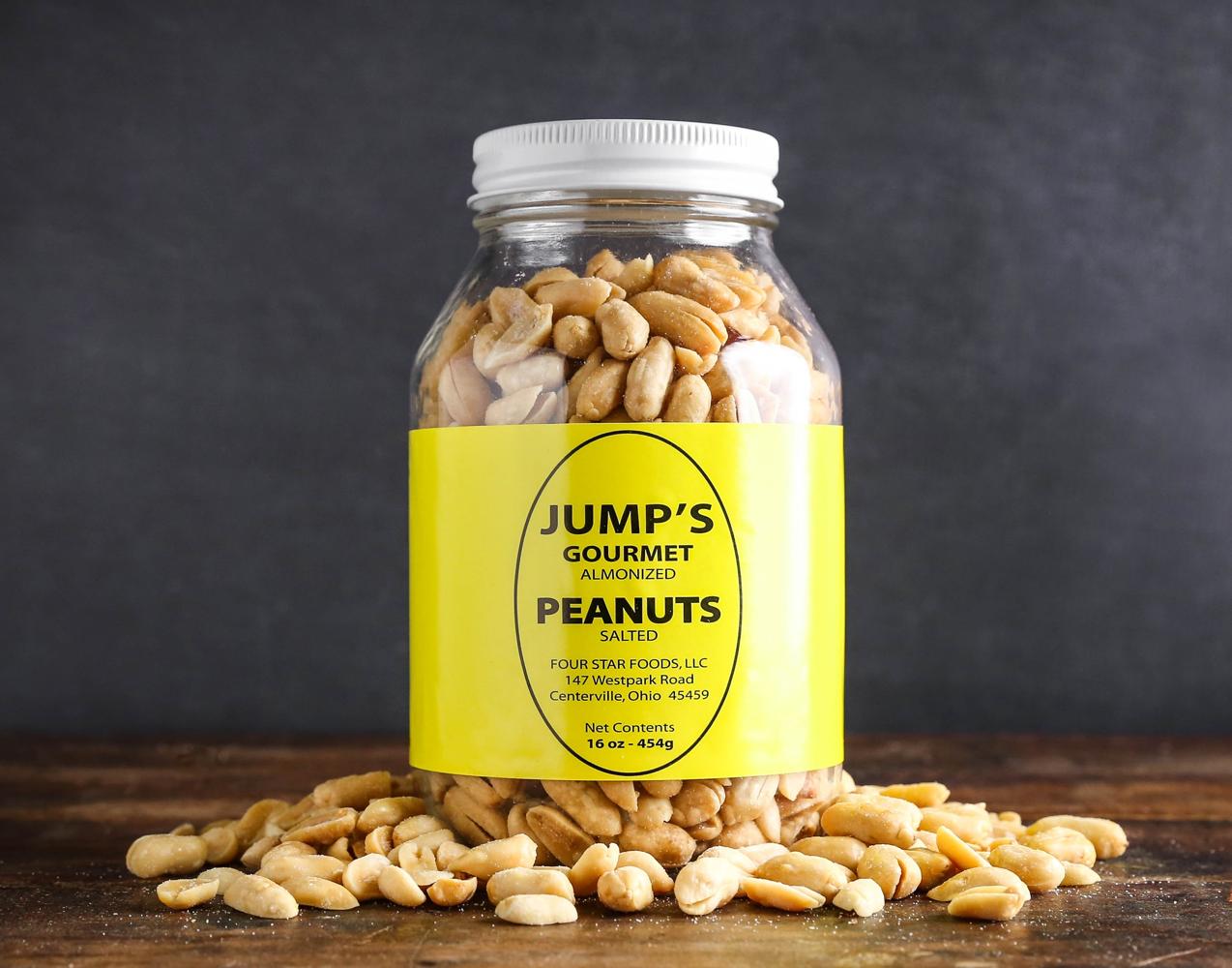 Jump's Gourmet Almonized Peanuts 16 oz | Dorothy Lane Market