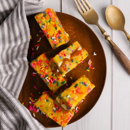 Killer Brownie Confetti Brwonie Bars