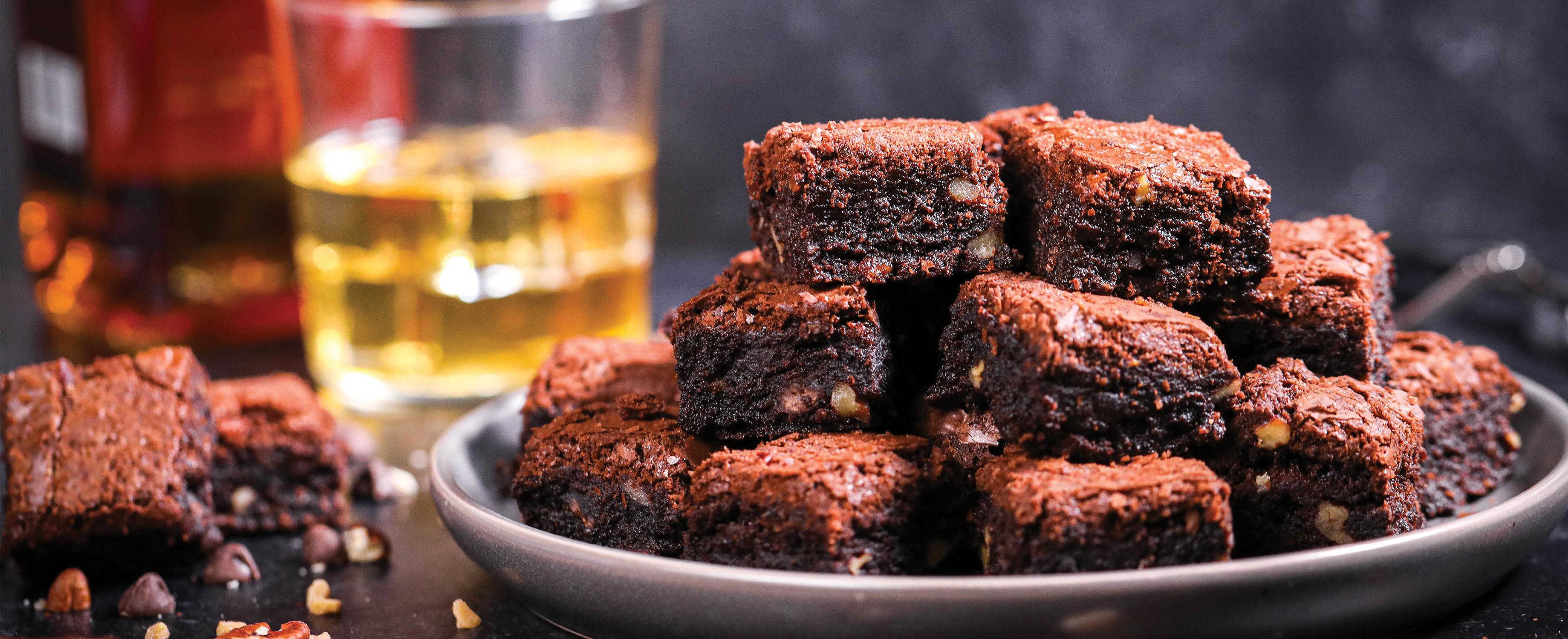 Killer Brownie® Whiskey Pecan Brownie Bites