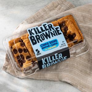 Killer Brownie Cookie DOugh 5-ct Bars with caramel
