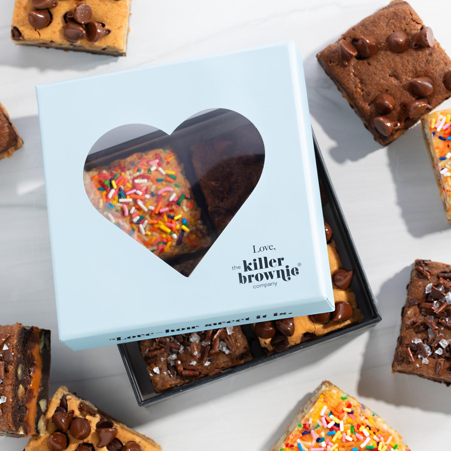 Choose-Your-Own Killer Brownie® From the Heart Gift Box