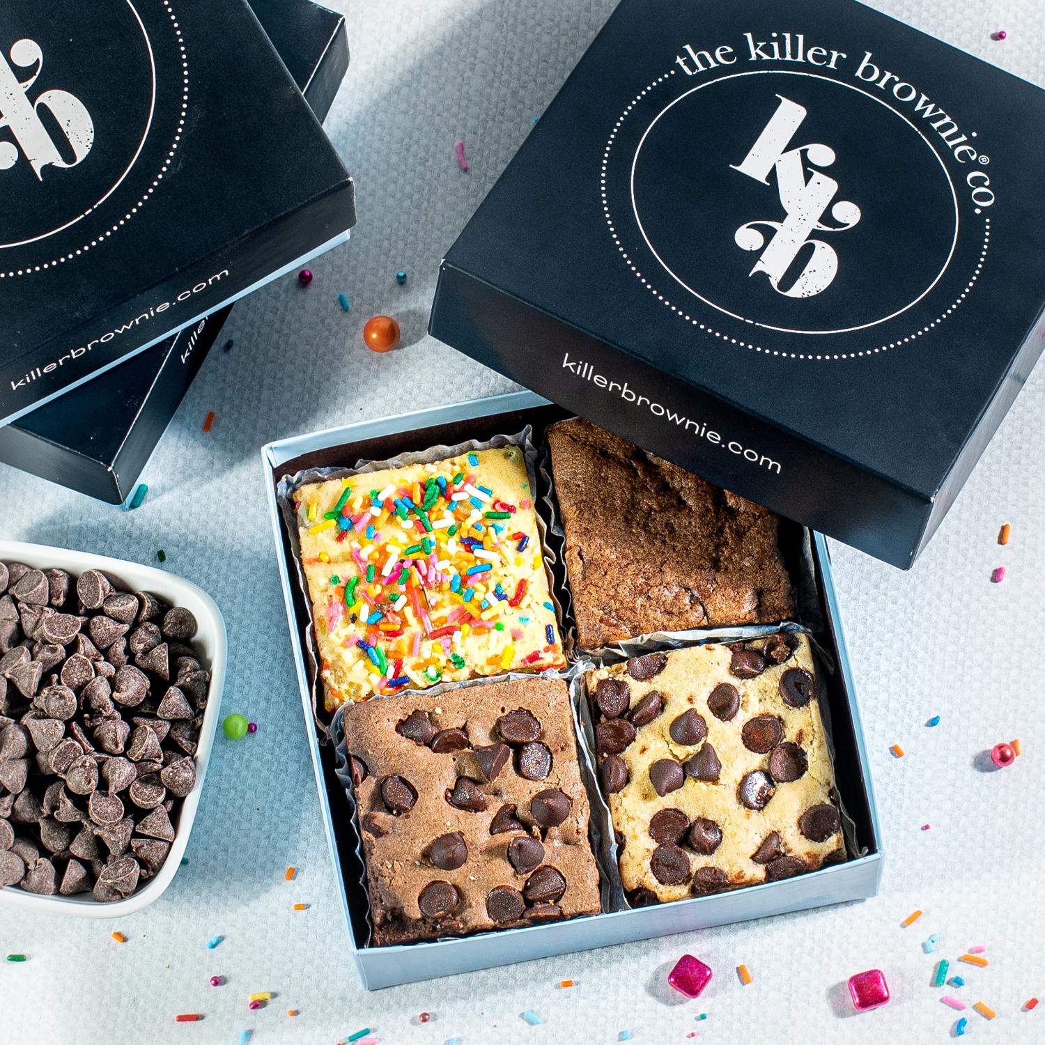 Killer Brownie Party Favorites Gift Box